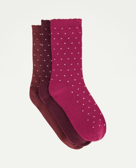 Imagen 0 de Pack 3 calcetines de mujer estampados