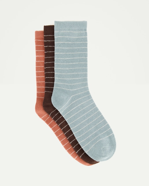 Imagen 0 de Pack 3 calcetines de mujer estampados