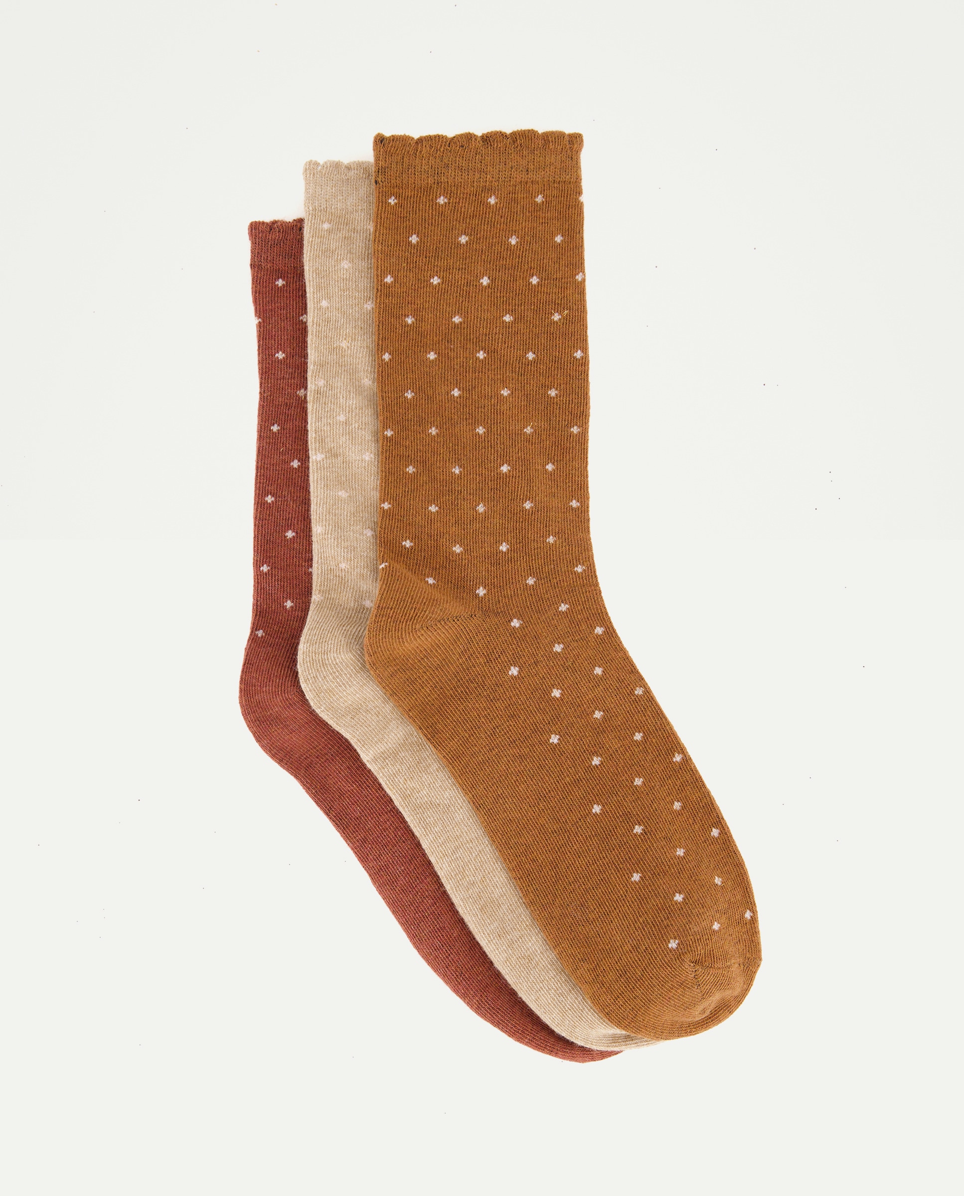 Imagen 0 de Pack 3 calcetines de mujer estampados