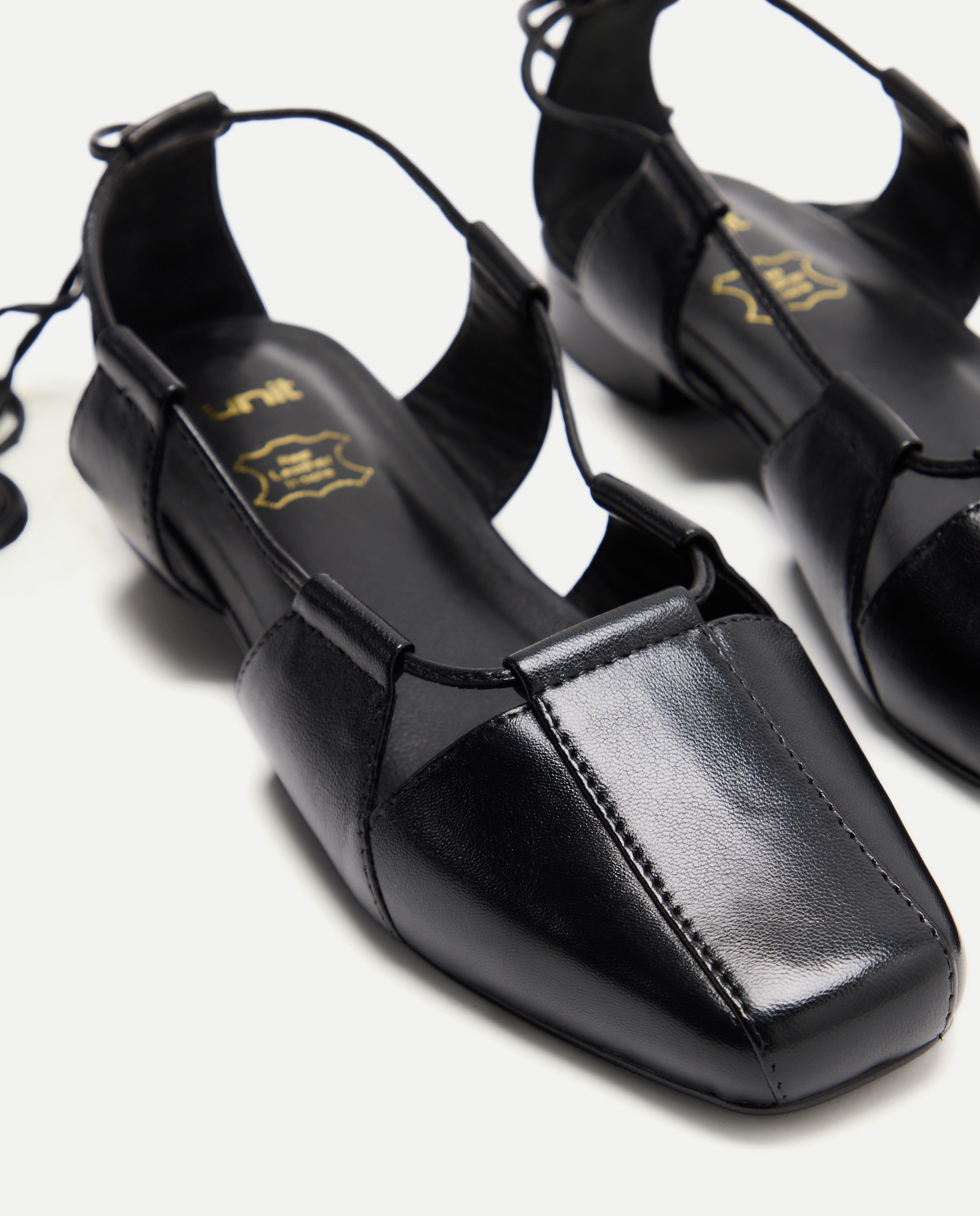 Zapato de mujer de piel abierto 740 Tabaco-5