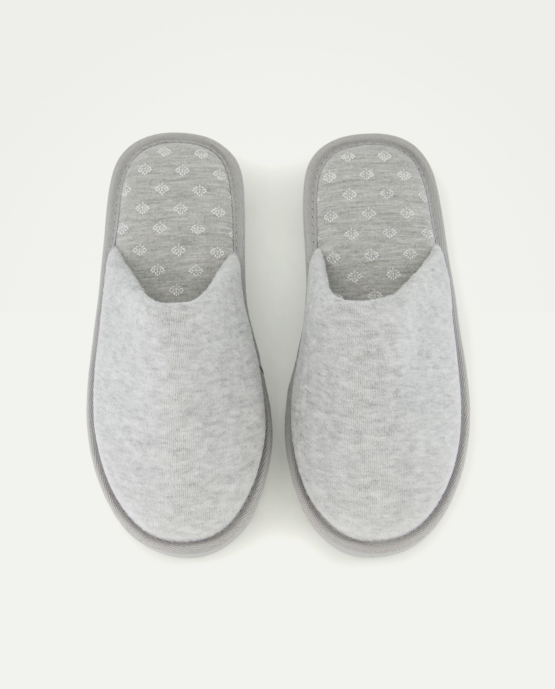 Zapatilla de mujer Gris claro-4