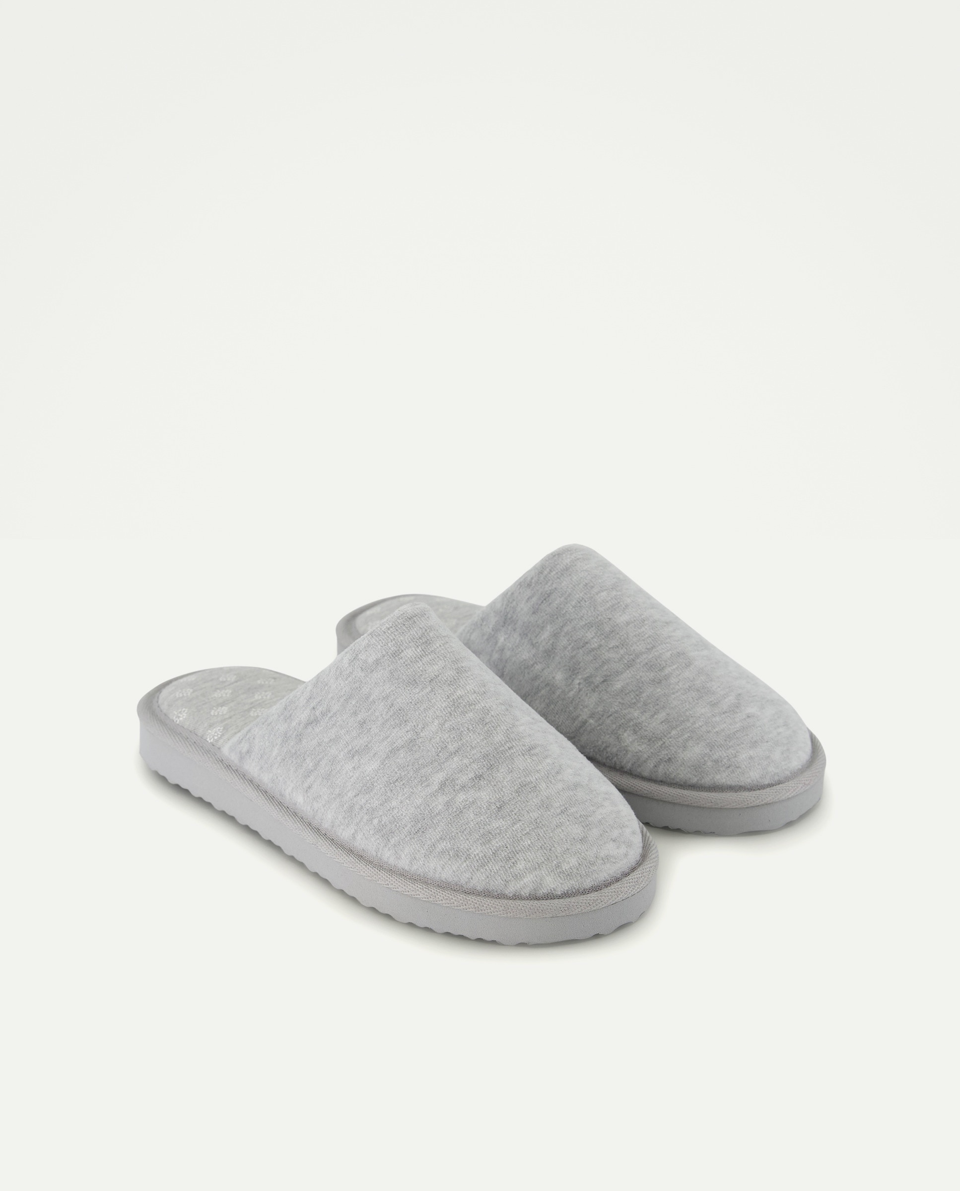 Zapatilla de mujer Gris claro-2