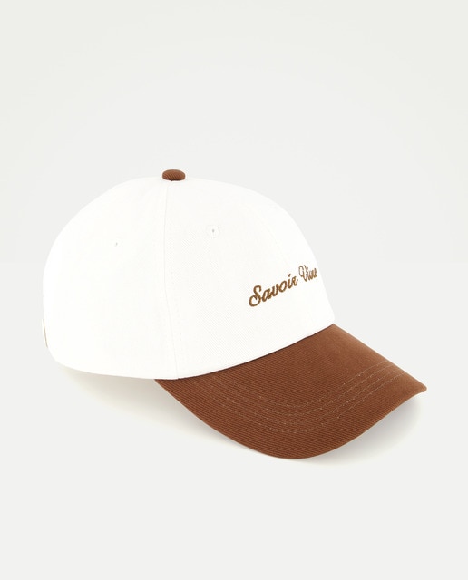 Imagem 0 de Boné Bicolor com Bordado de Fantasia