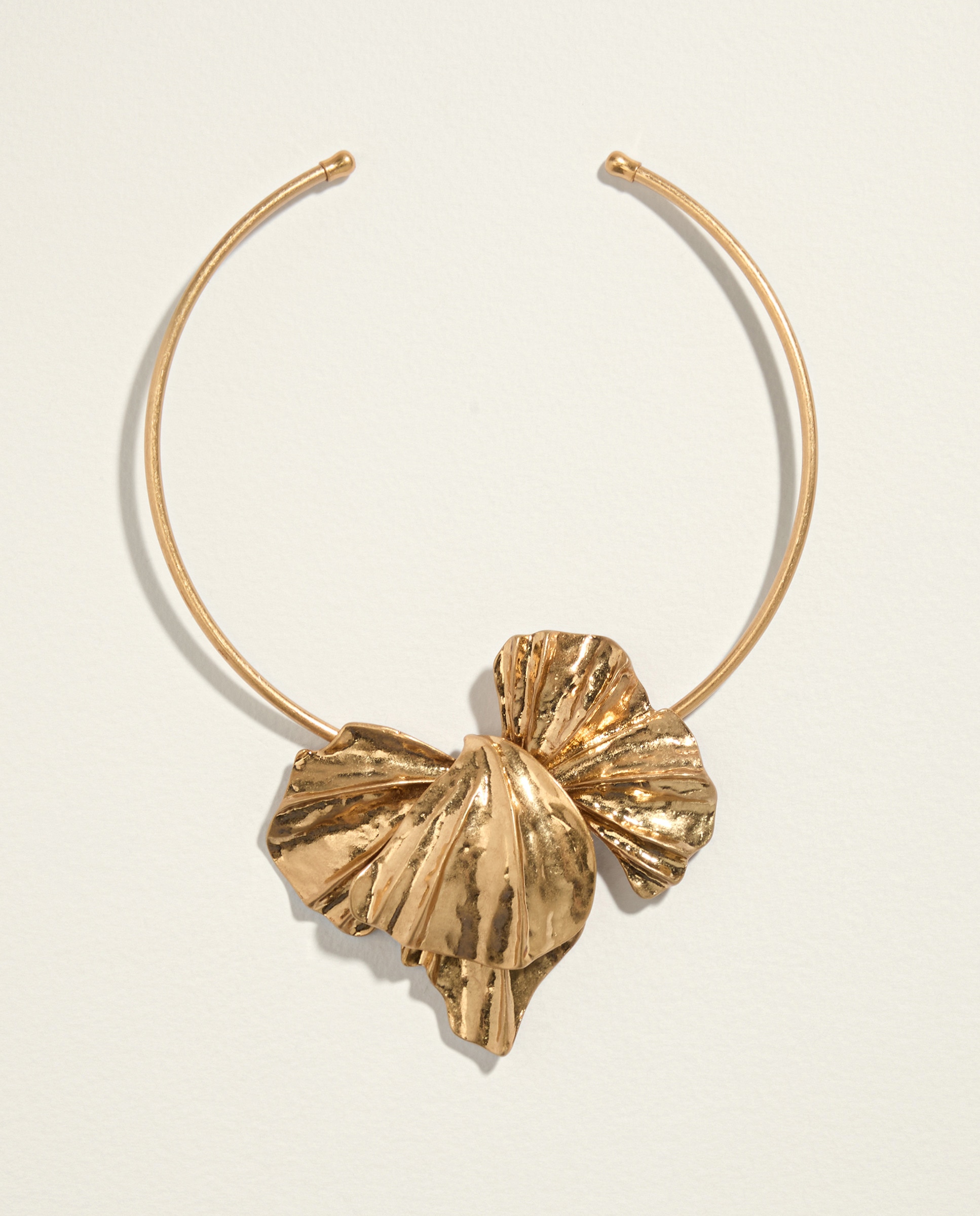 Colar com Flor 390 Ouro-2