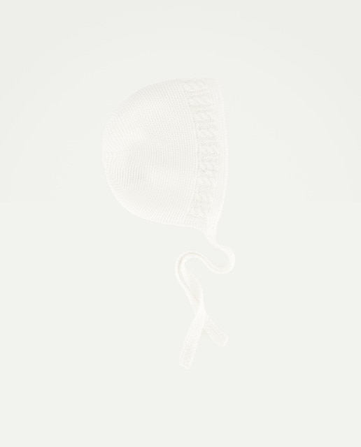 Imagen 0 de Capota tricot fantasía ochos abiertos de bebé