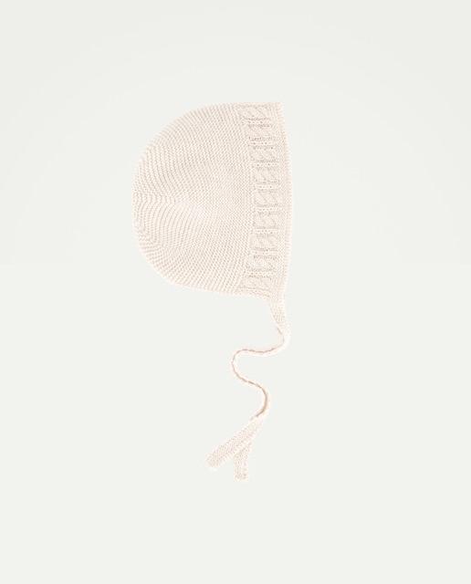 Imagen 0 de Capota tricot fantasía ochos abiertos de bebé