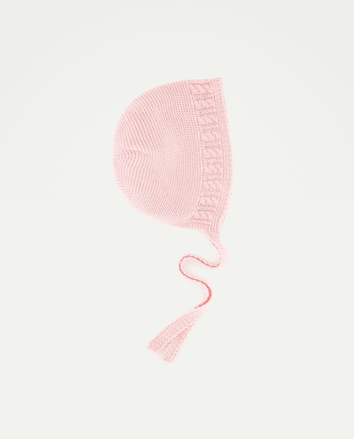 Imagen 0 de Capota tricot fantasía ochos abiertos de bebé