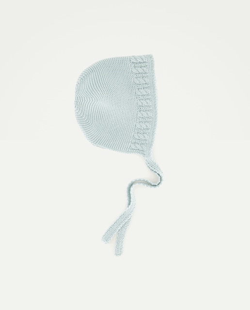 Imagen 0 de Capota tricot fantasía ochos abiertos de bebé