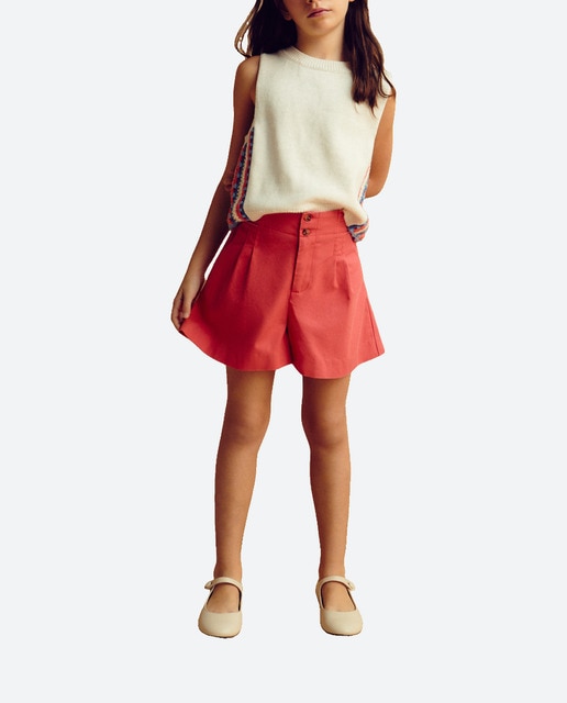 Imagen 0 de Short de niña pliegues