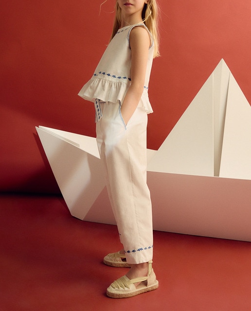 Imagen 0 de Blusa sin mangas de niña