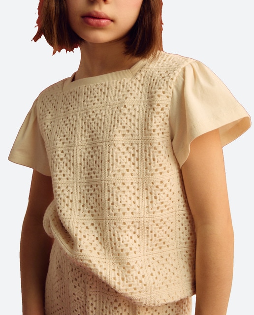 Imagen 0 de Top de manga corta de niña