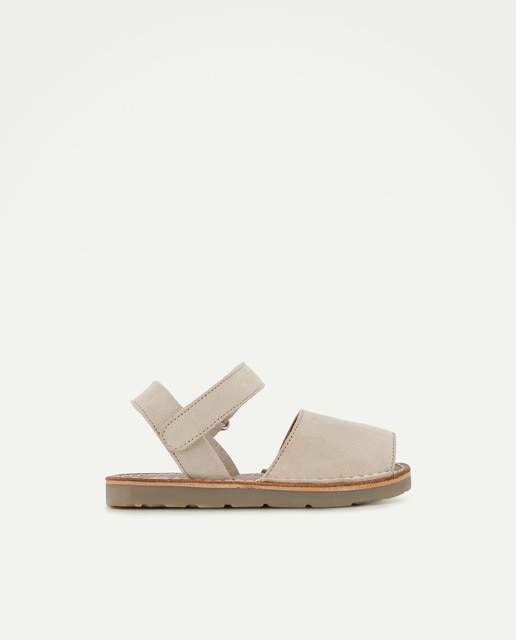 Imagem 0 de Sandálias Estilo Menorquinas de Bebé em Pele Tipo Camurça