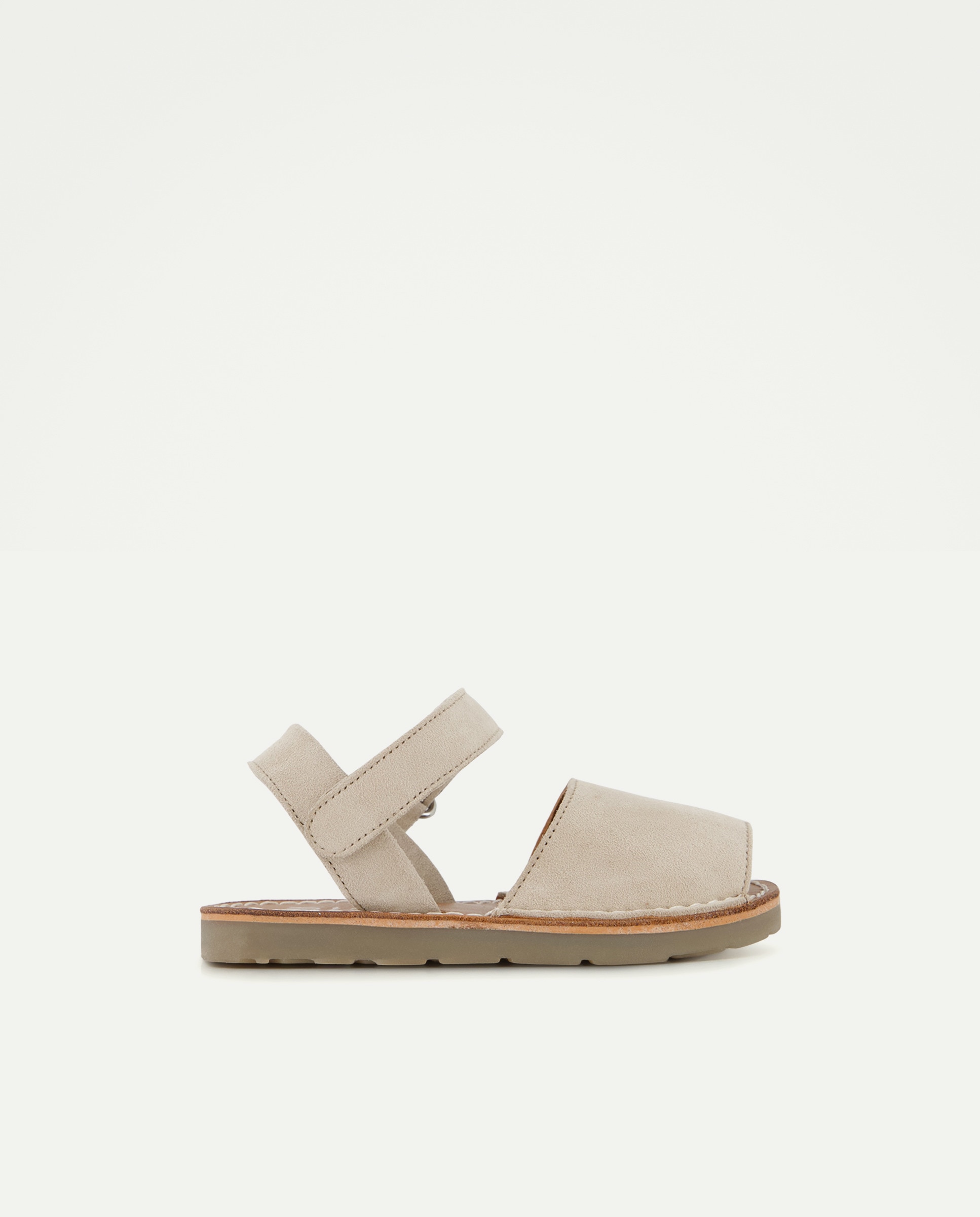 Imagem 0 de Sandálias Estilo Menorquinas de Bebé em Pele Tipo Camurça