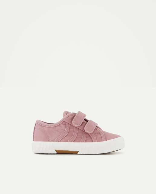 Imagem 0 de Sapatilhas de Lona de Bebé com Velcro