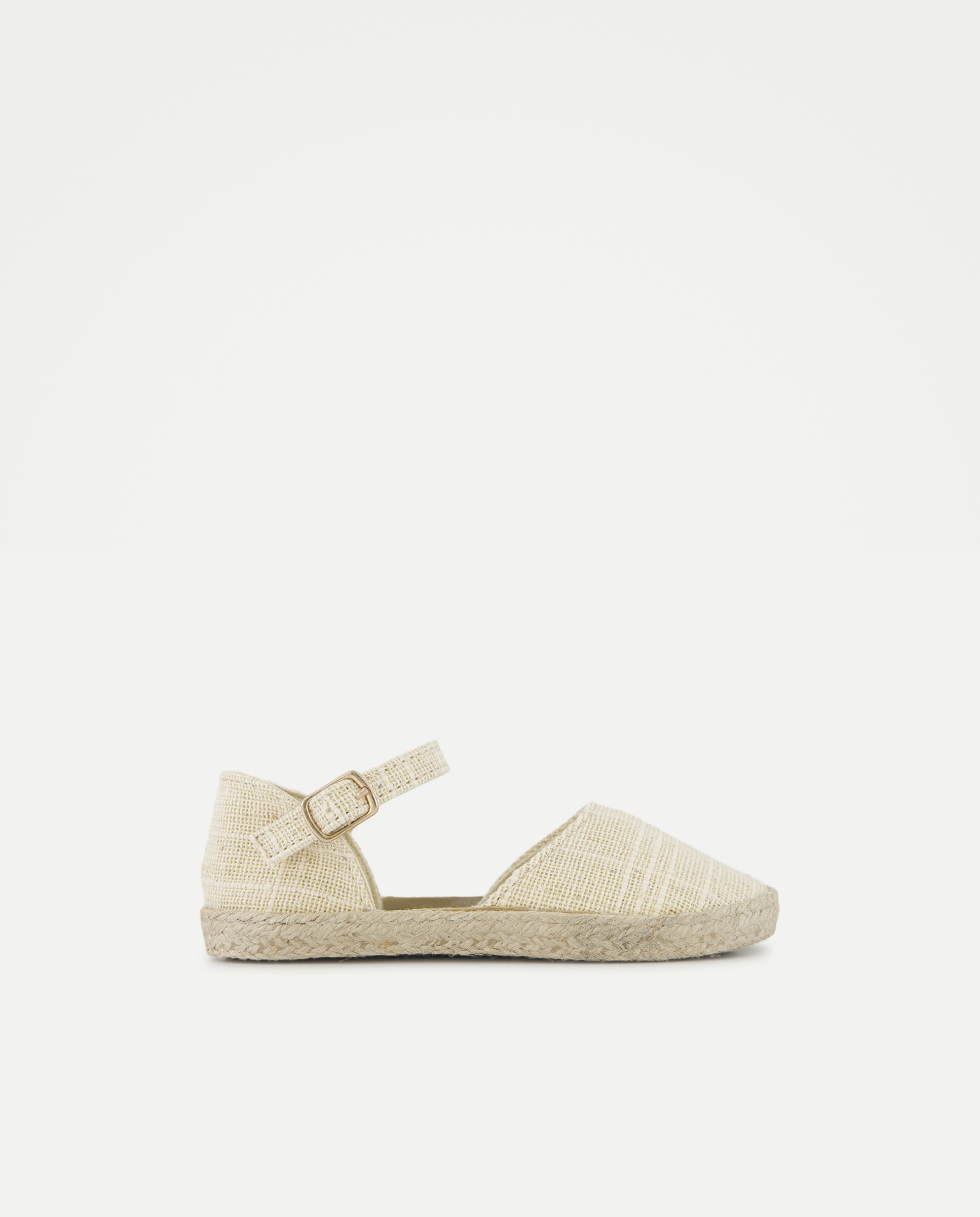 Imagem 0 de Sandálias de Juta de Bebé com Fio Metalizado