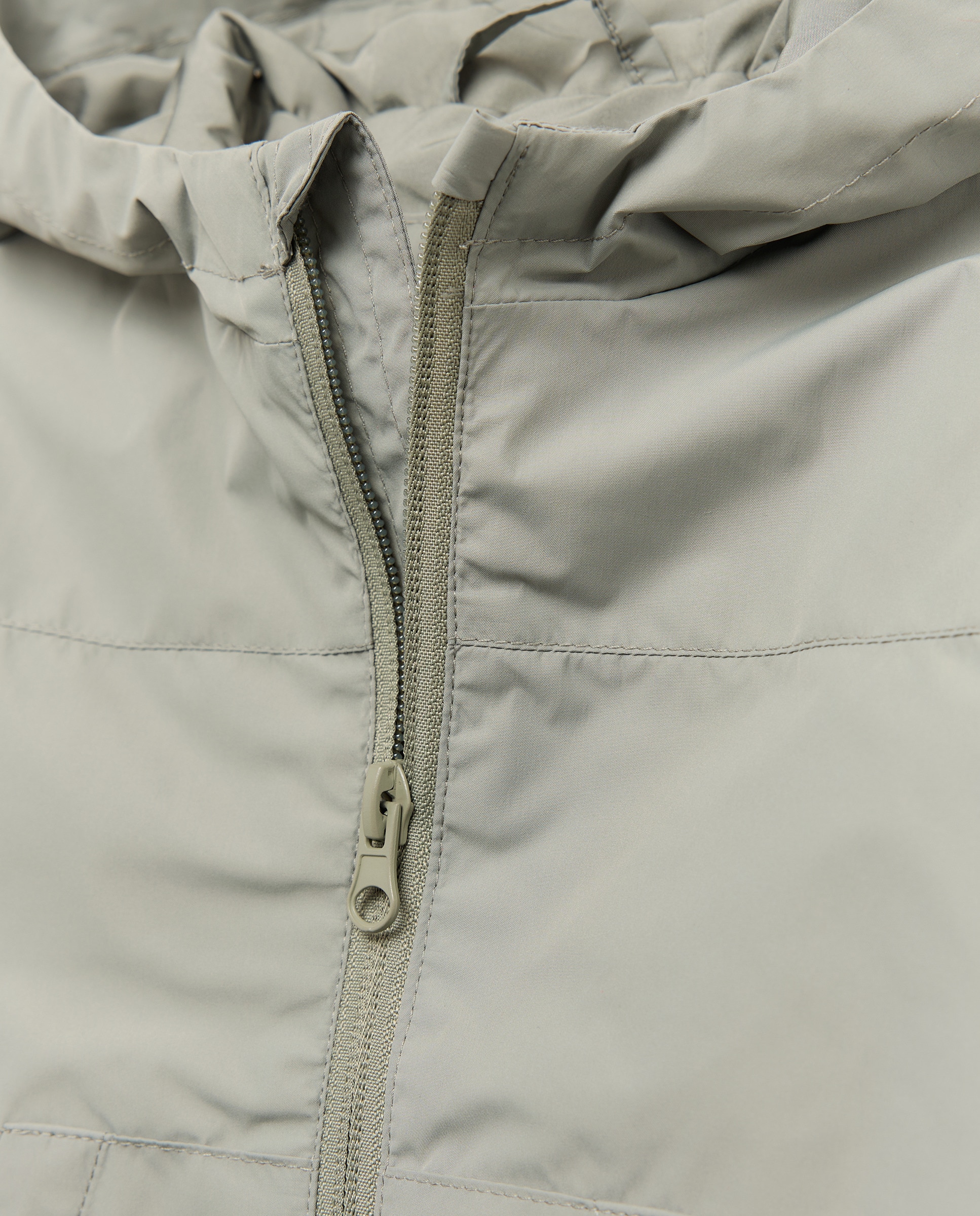 Parka de bebé engomada con capucha 520 Kaki-3