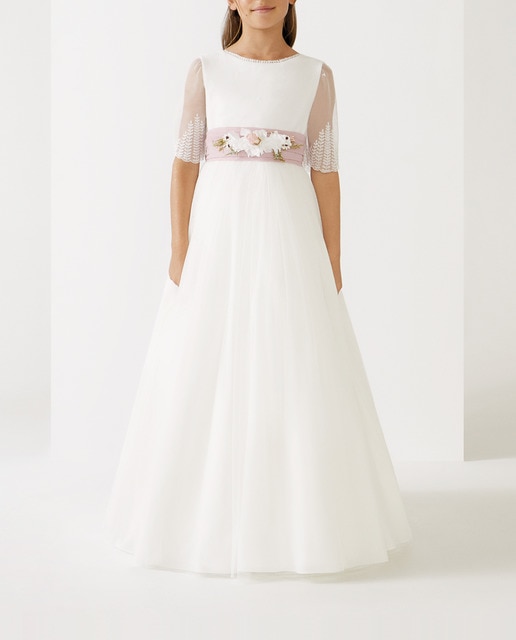 Imagen 0 de Vestido de niña de comunión RODODENDRO