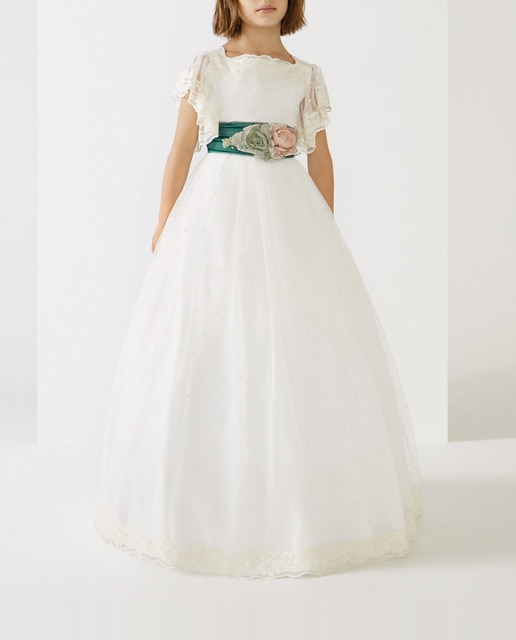 Imagen 0 de Vestido de niña de comunión PEONIA