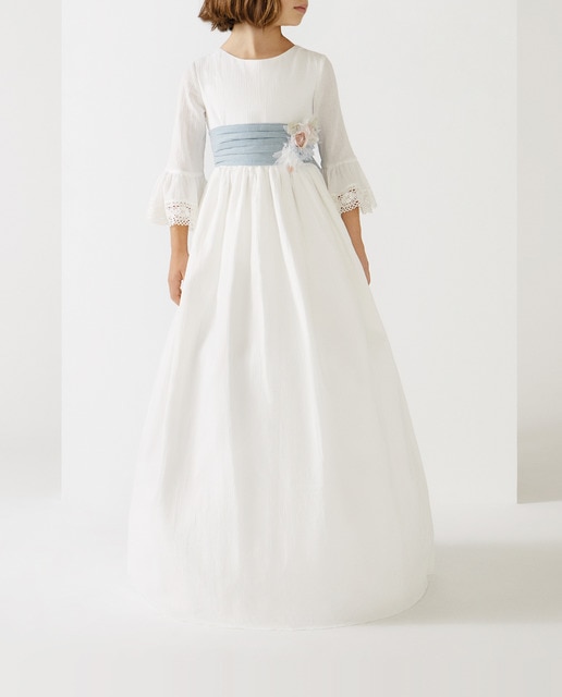 Imagen 0 de Vestido de comunión de niña CENTIFOLIA
