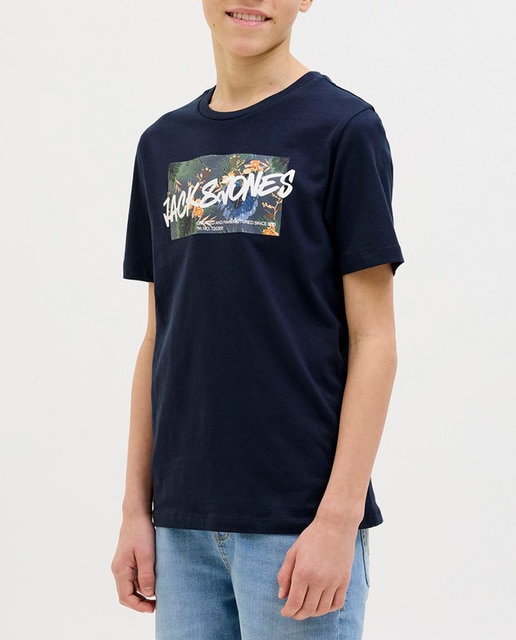 Imagen 0 de Camiseta de manga corta de niño print frontal