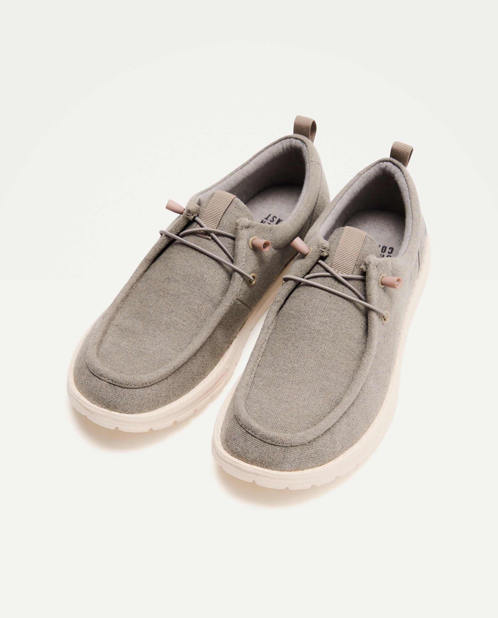 Náuticos de Lona 820 Cinzento Médio-2