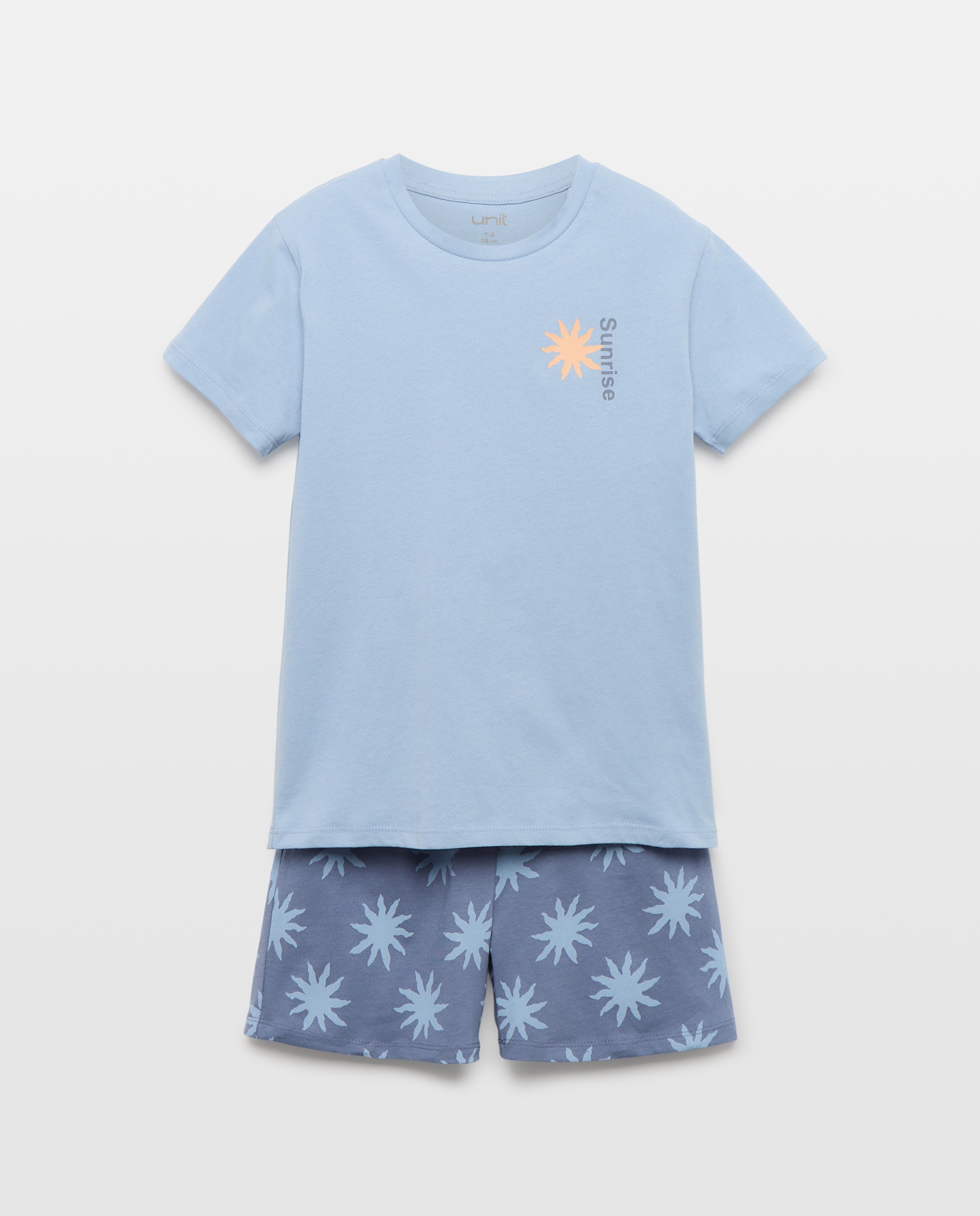 Imagen 0 de Pijama de niño estampado corto
