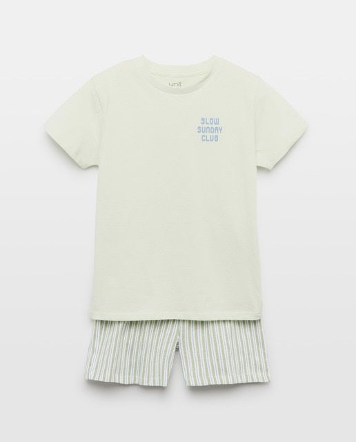 Imagen 0 de Pijama de niño estampado corto