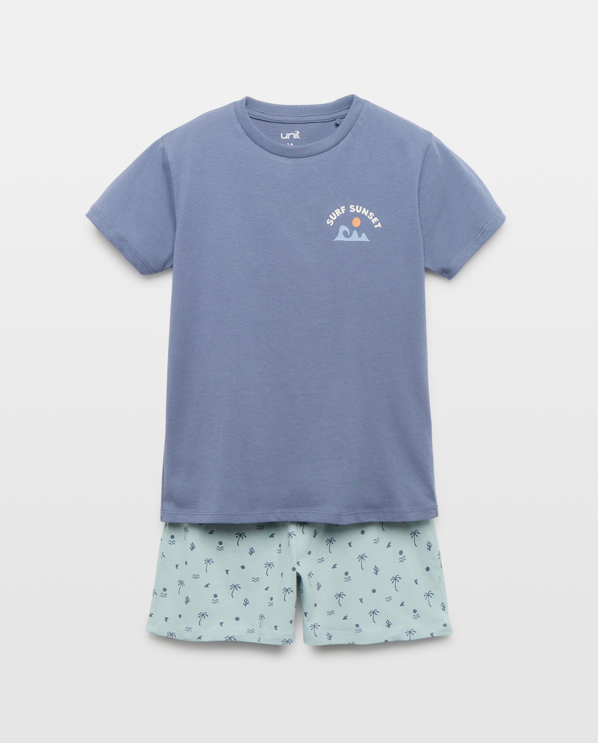 Imagen 0 de Pijama de niño estampado corto