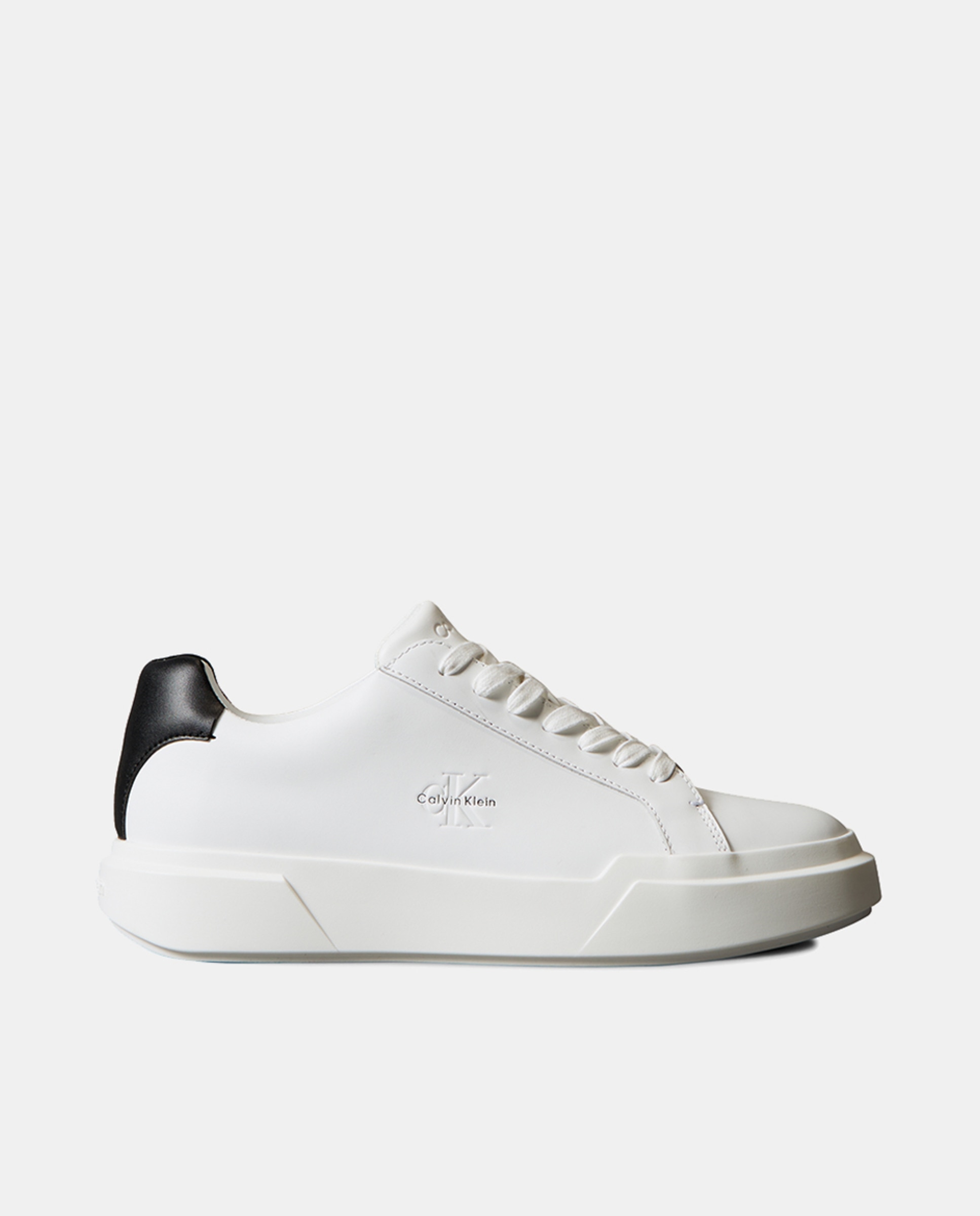 Imagen 0 de Zapatilla tipo chunky de piel Blanco