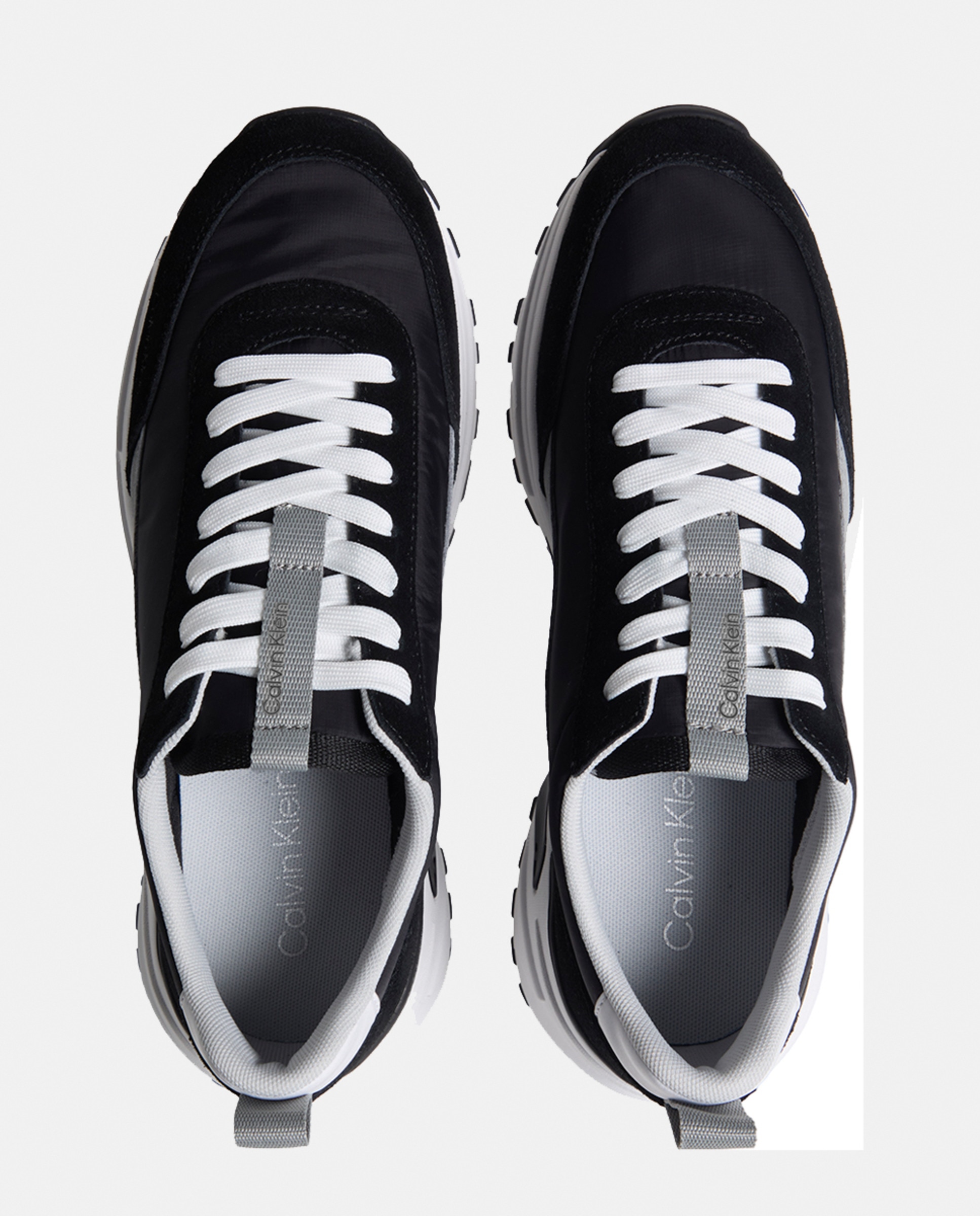 Zapatilla casual de nylon - Calvin Klein - Negro Negro-2
