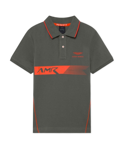 Imagen 0 de Polo de niño manga corta gris