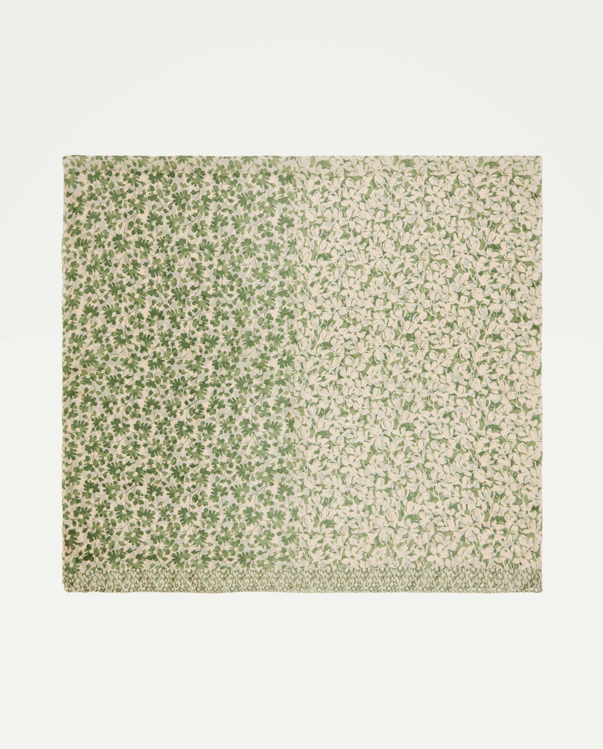 Écharpe de Seda Verde-2