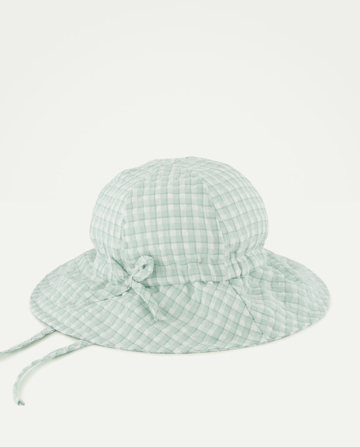 Imagem 0 de Gorro Piqué Vichy de Bebé