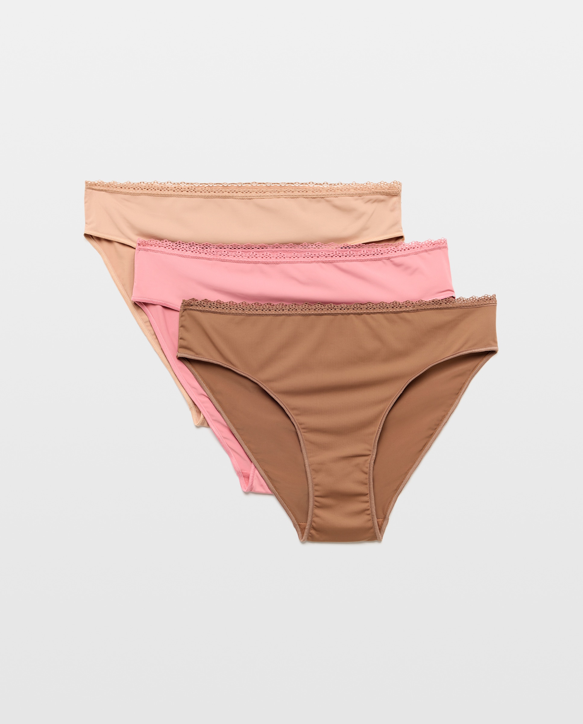 Pack de 3 Cuecas com Detalhe de Elástico 790 Bronze-3