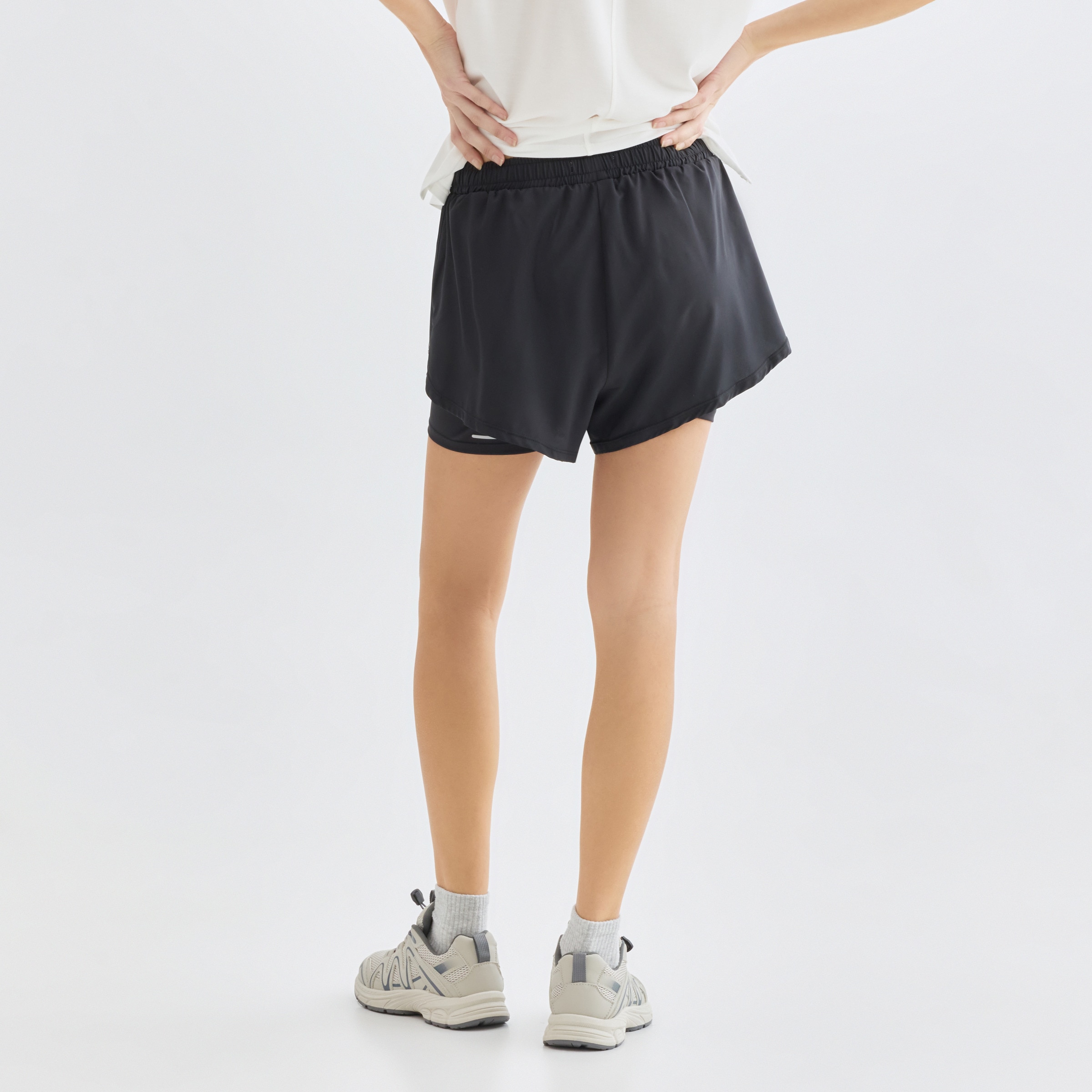 Short Malla Interior Mujer Negro-3