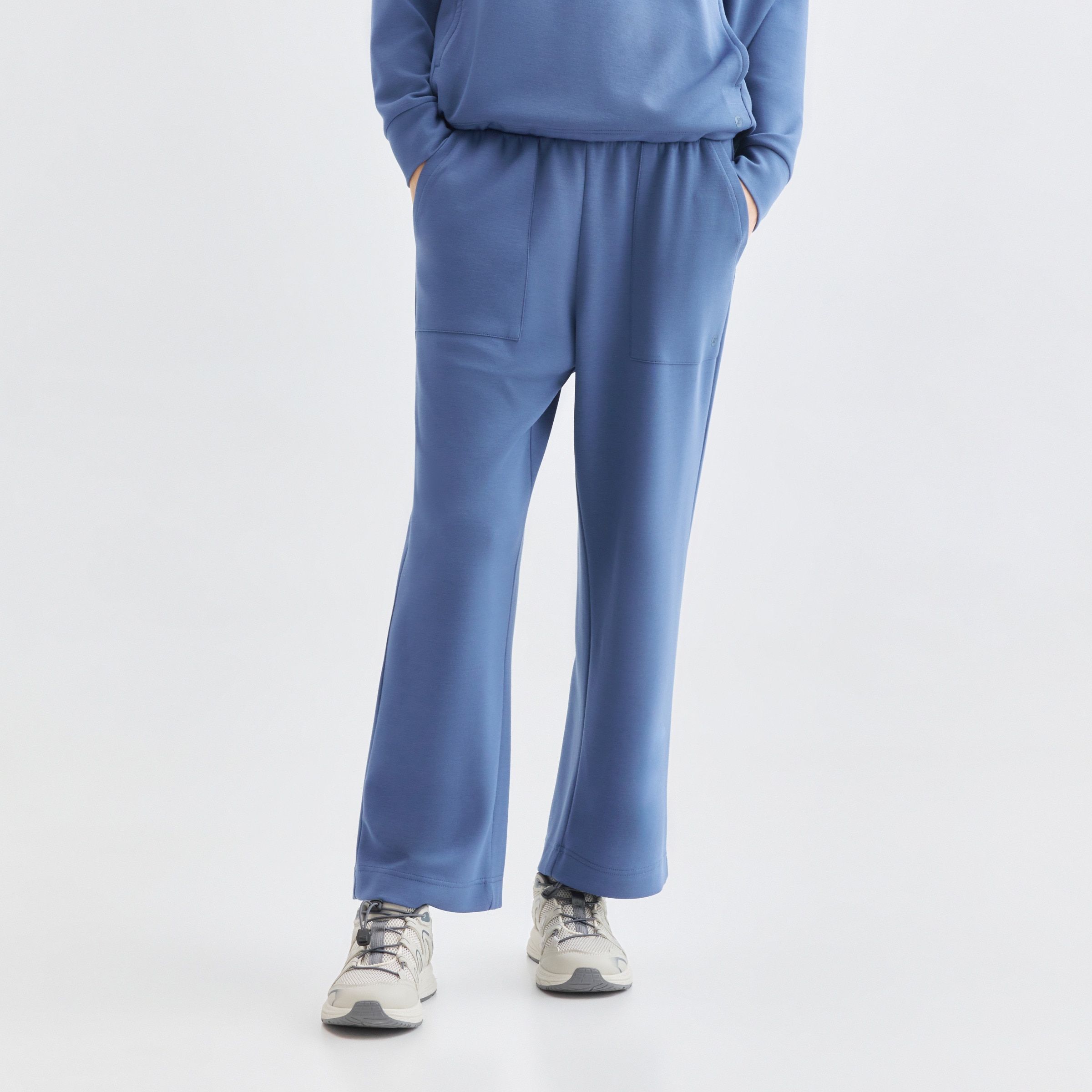 Pantalón Largo Modal Azul-2