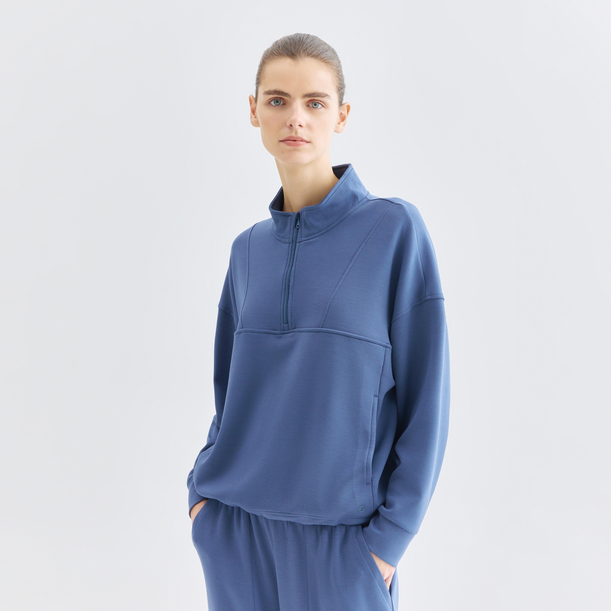 Imagen 0 de Sudadera Media Cremallera Modal