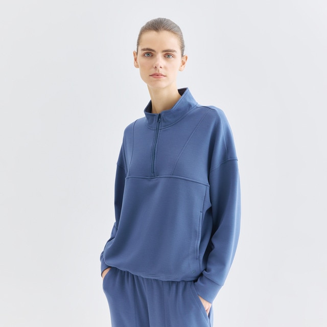 Imagen 0 de Sudadera Media Cremallera Modal