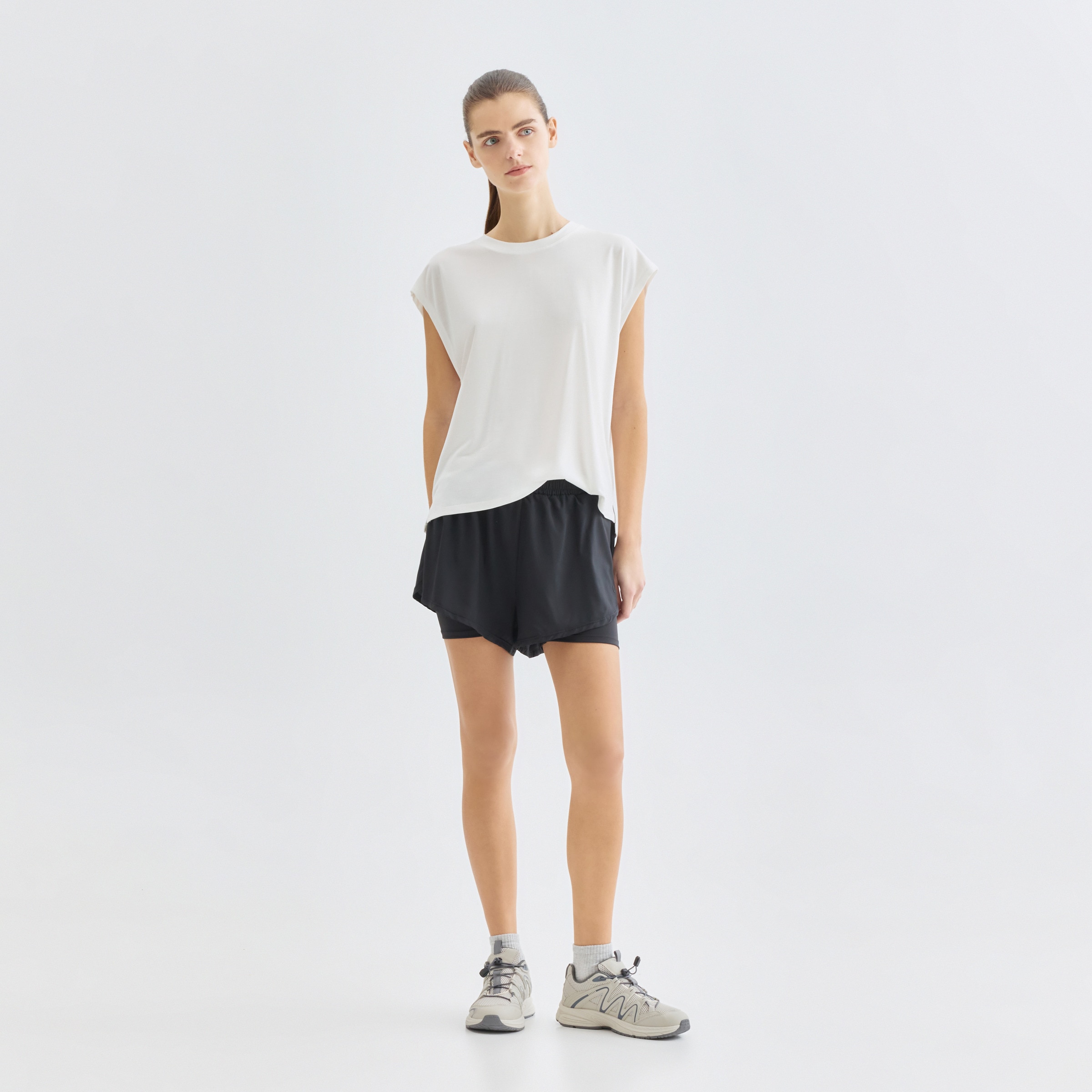 Camiseta Sin Mangas Modal Blanco roto-2