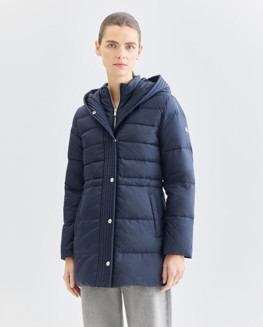 Imagem 0 de Blusão Acolchoado Curto com Ajuste na Cintura