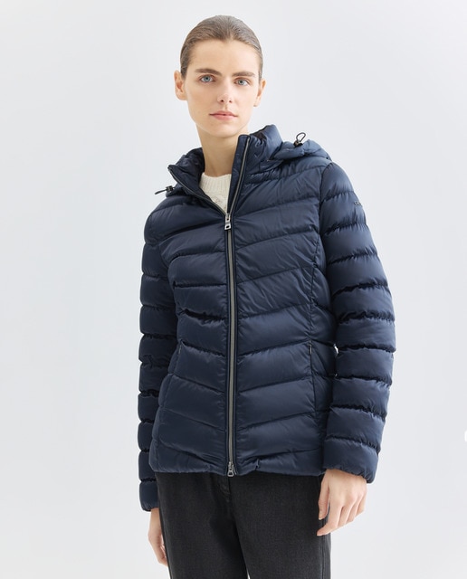 Imagen 0 de Chaqueta corta de mujer con capuchon desmontable