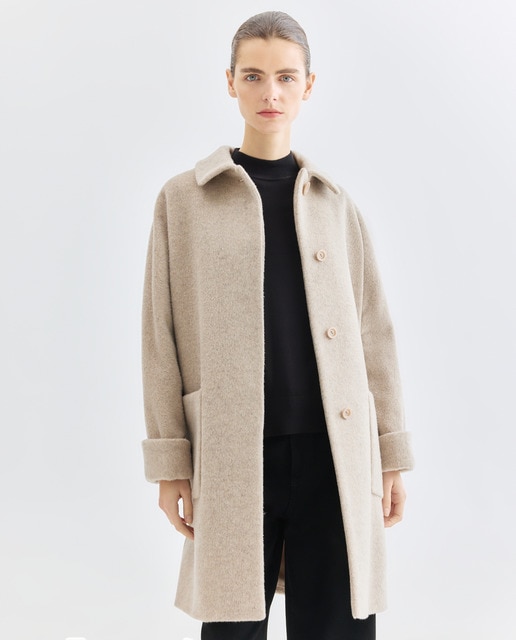 Imagem 0 de Sobretudo 3/4 Icons 95 cm com Colarinho de Camisa