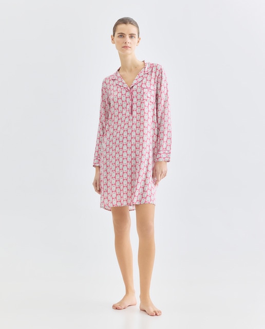 Imagen 0 de Camisola mujer estampada manga larga