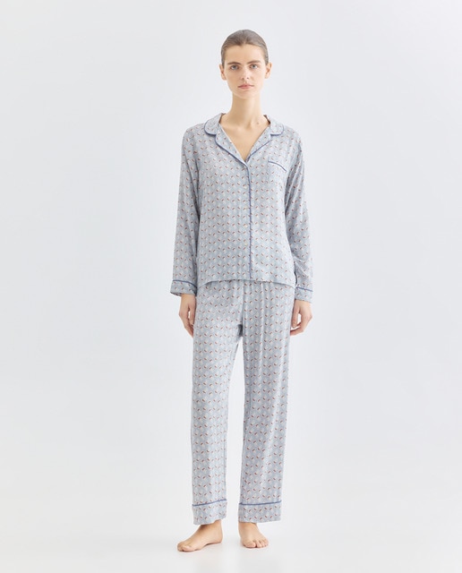 Imagen 0 de Pijama mujer estampado dos piezas