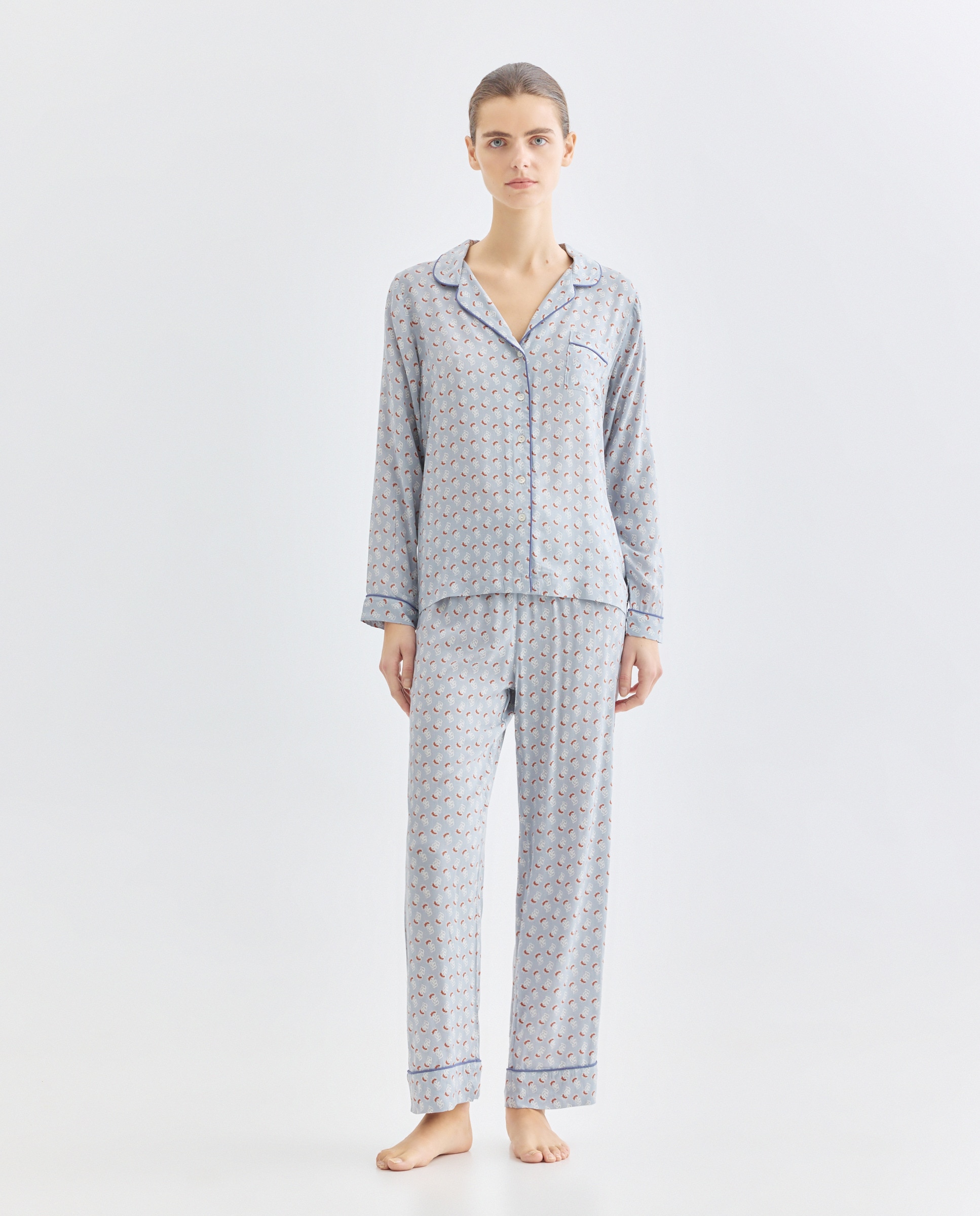 Imagen 0 de Pijama mujer estampado dos piezas