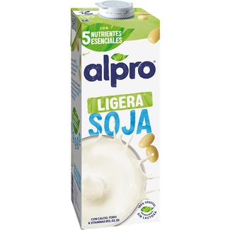 bebida de soja ligera con calcio brik 1 l - Alpro