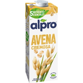 bebida de avena cremosa con calcio y vitaminas brik 1 l - Alpro