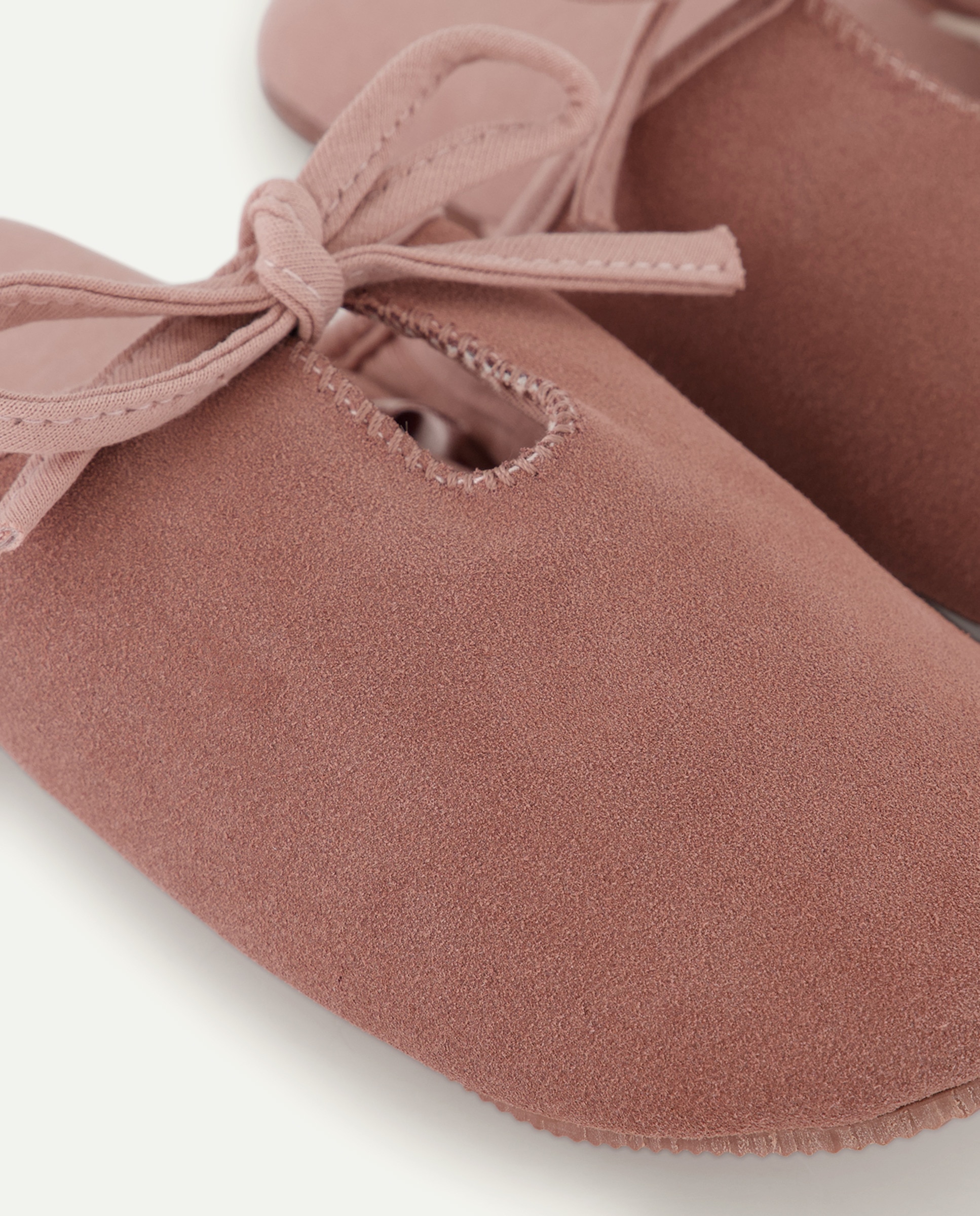 Zapatilla de mujer de piel Tostado-5