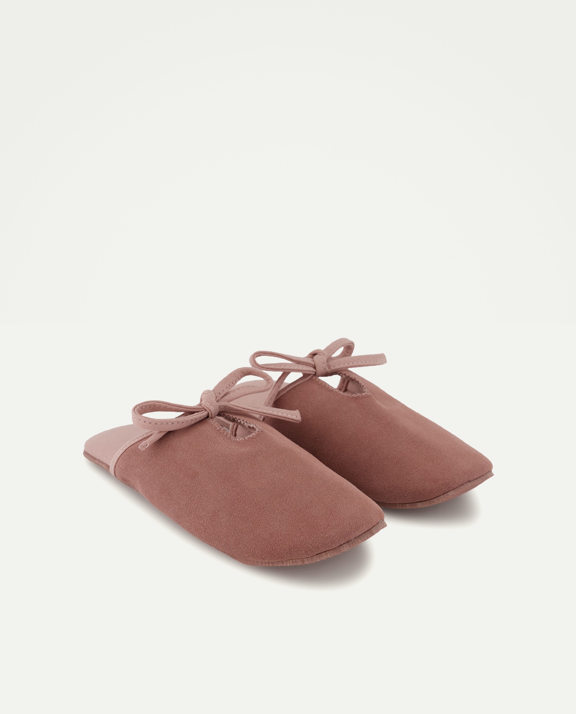 Zapatilla de mujer de piel Tostado-2