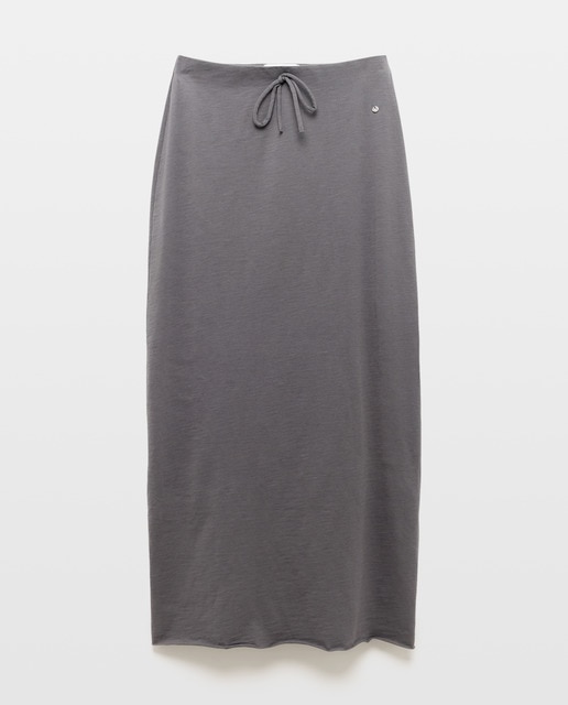 Imagem 0 de Saia Comprida de Malha Circular